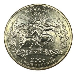 2006 D Nevada State Quarter UNC Uncirculated US Mint Coin